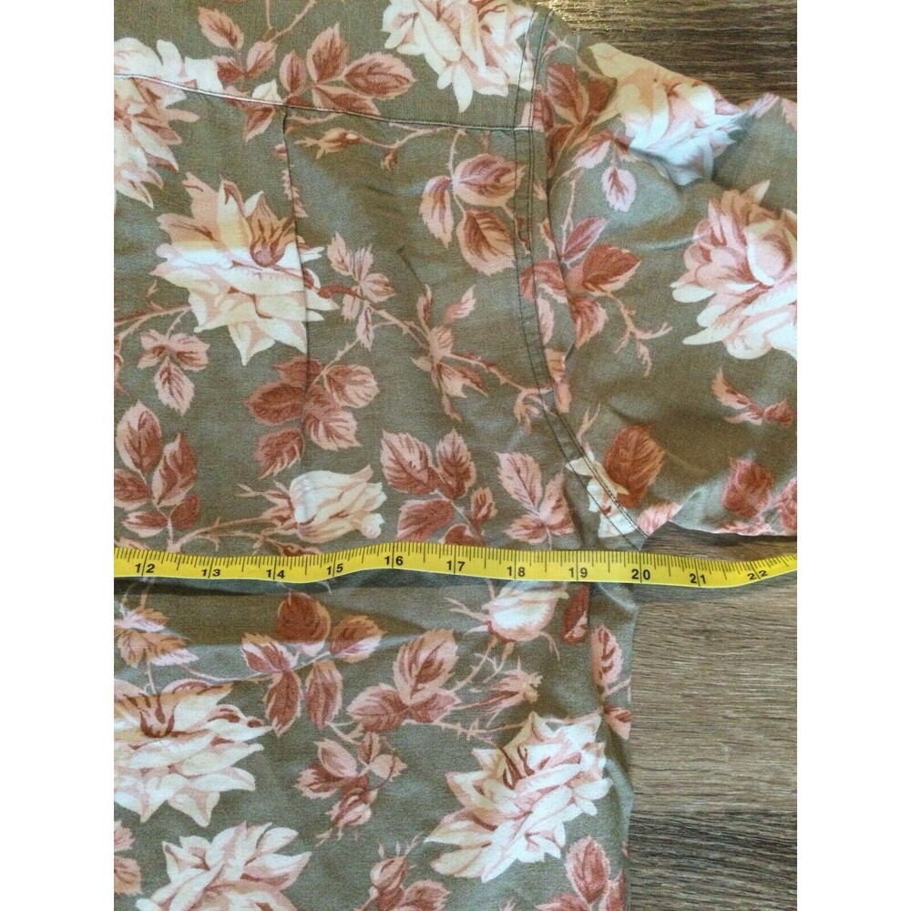 VTG Banana Republic Safari & Travel Clothing Co. Button-Up Linen Shirt Sz XS - Picture 4 of 5